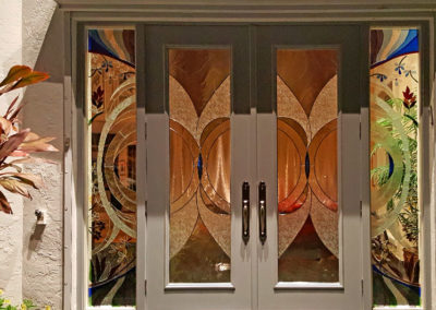 Door and Side Windows, exterior view.